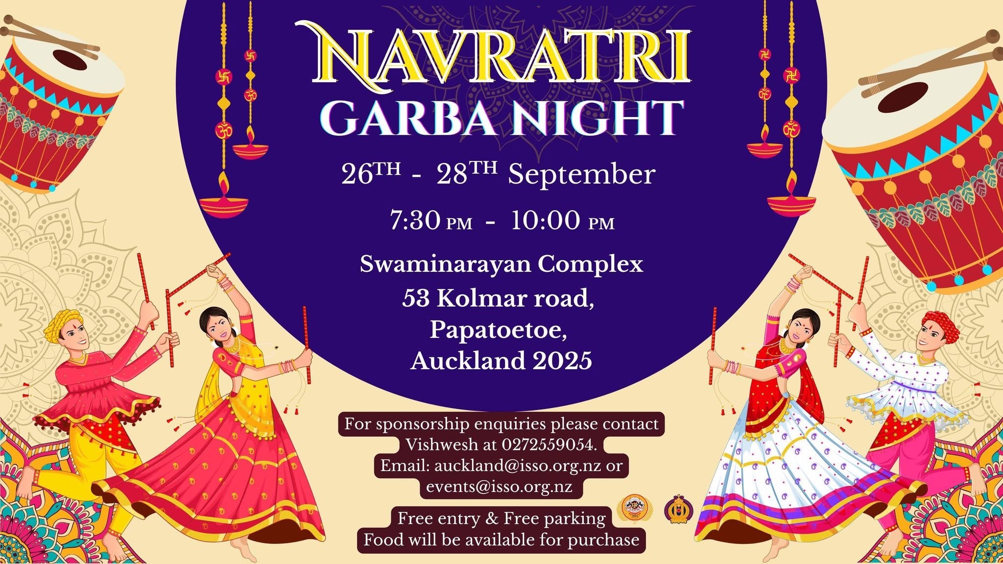 Navratri Garba Night – Auckland