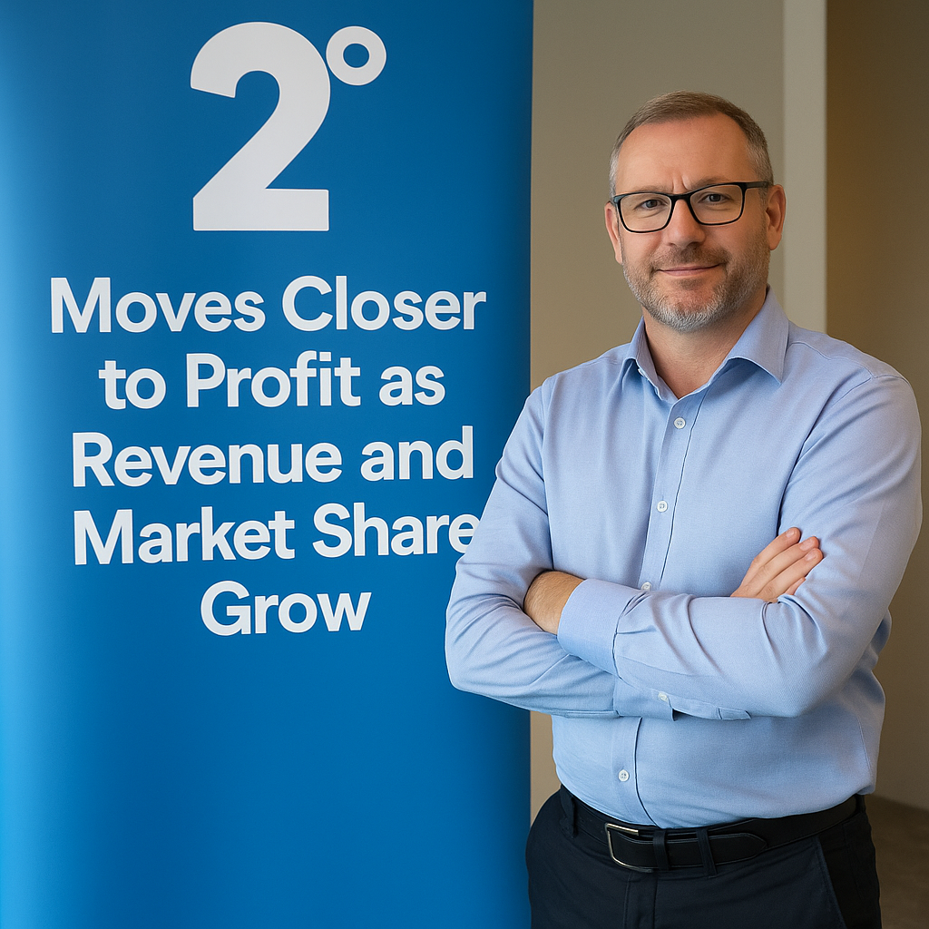 2degrees Moves Closer to Profit as Revenue and Market Share Grow
