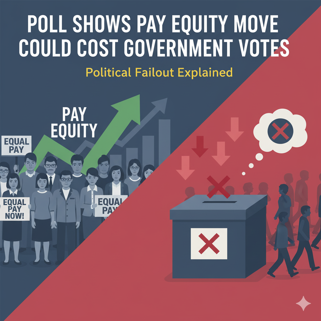 Poll Shows Pay Equity Move Could Cost Government Votes