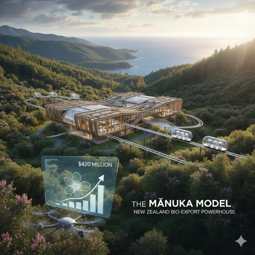 The Mānuka Model: How New Zealand Plans to Build a $420 Million Bio-Export Powerhouse