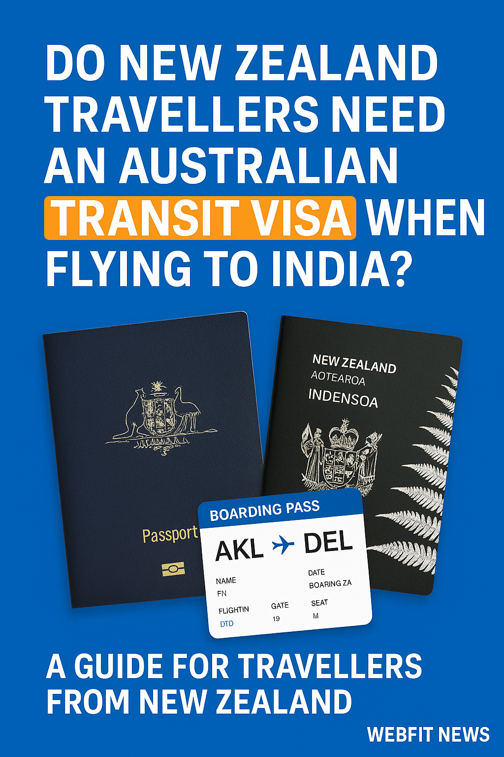 Do New Zealand Travellers Need an Australian Transit Visa When Flying to India? Here Is the Complete Guide