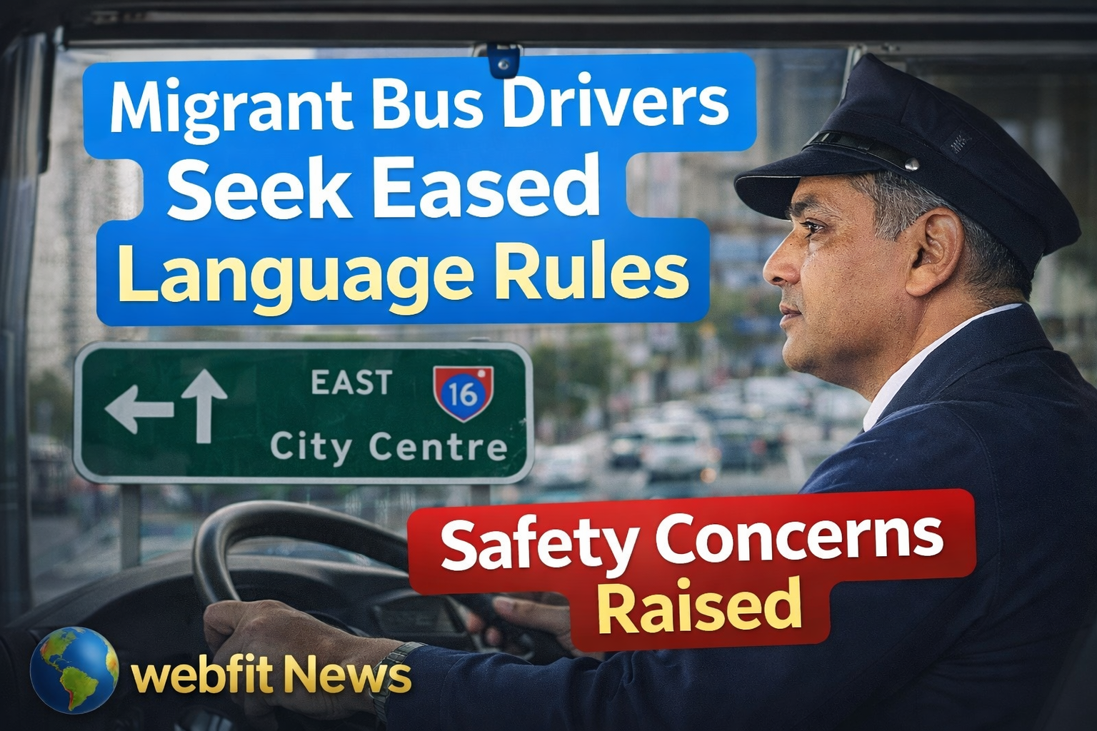 Calls to ease English language requirements for migrant bus drivers have sparked debate in New Zealand. Supporters cite staff shortages, while critics raise safety and communication concerns.