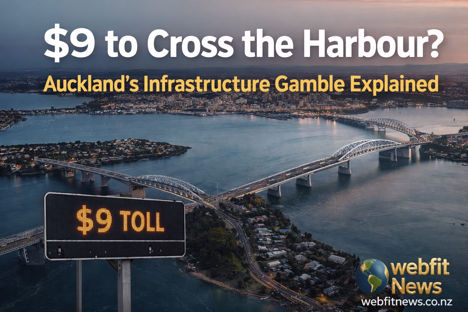 $9 Toll on Auckland Harbour Bridge? What It Really Means