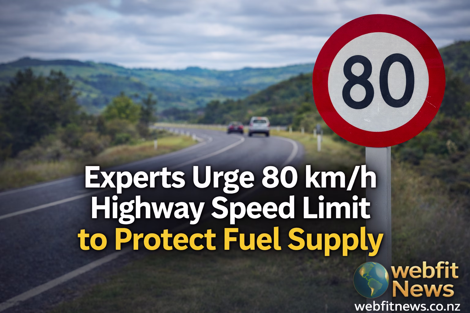 Lower Highway Speeds Could Cut Fuel Use in New Zealand