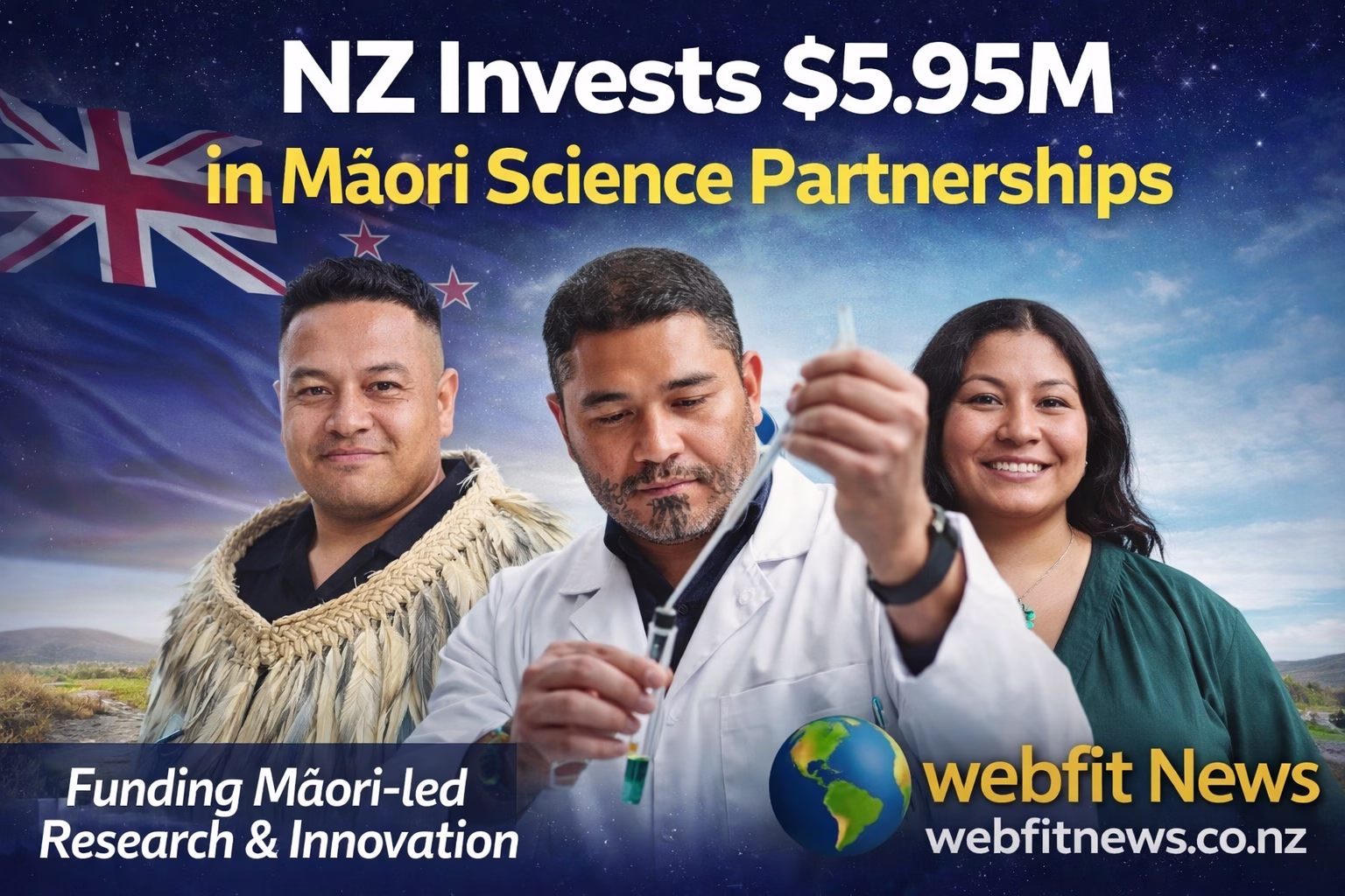 NZ Invests $5.95M in Māori Science Partnerships