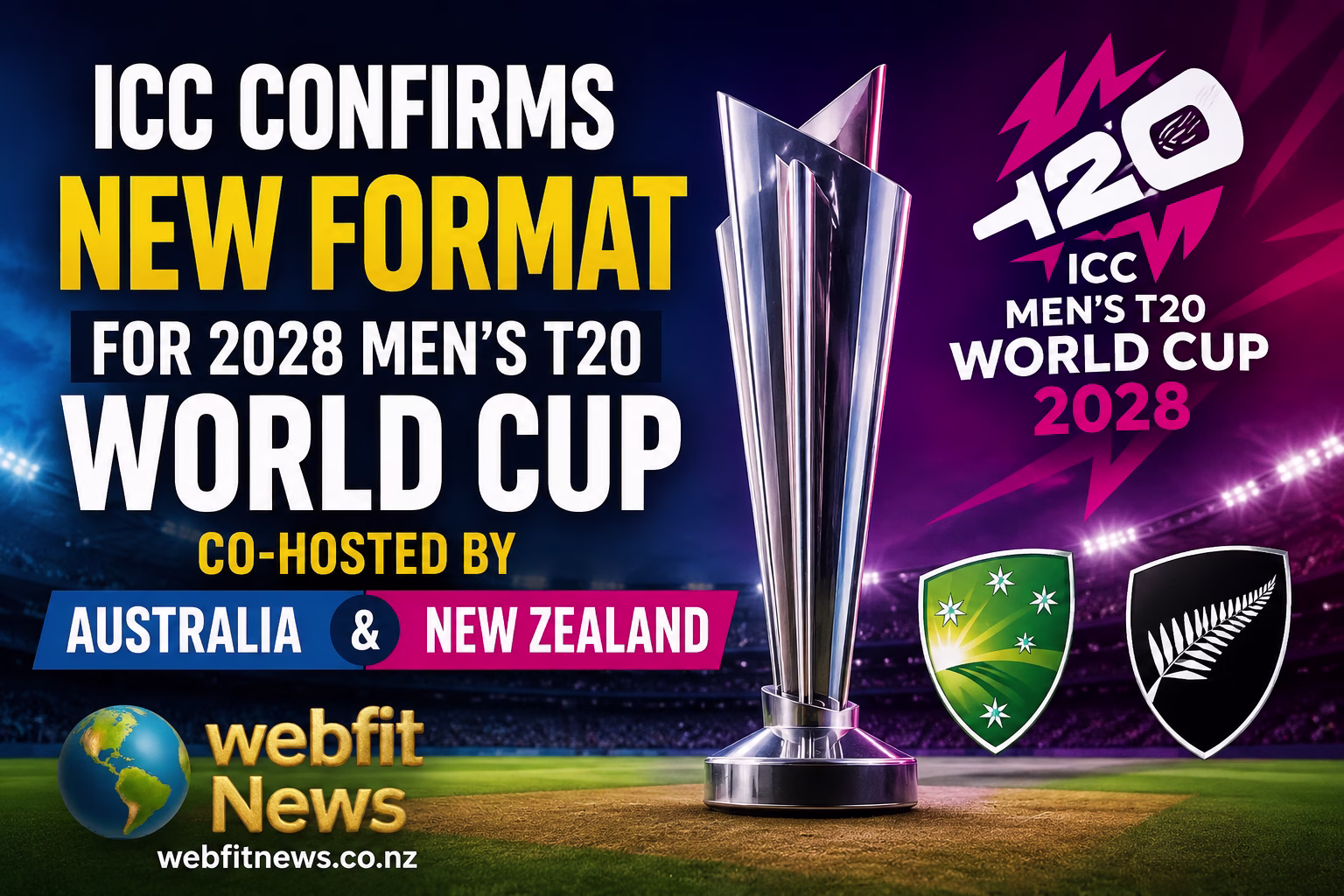 icc-confirms-new-format-2028-mens-t20-world-cup-australia-new-zealand