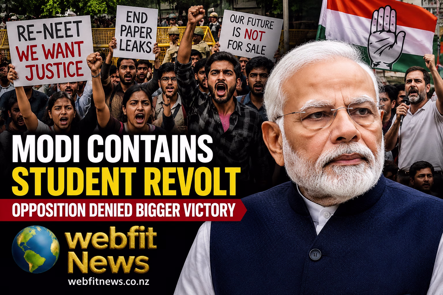 How Modi Contained India's Student Revolt and Denied the Opposition a Bigger Victory