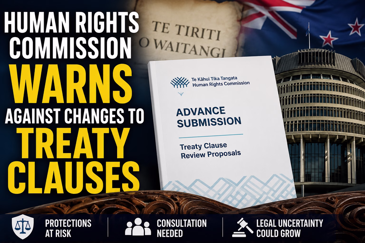 Human Rights Commission Warns Against Proposed Treaty Clause Changes