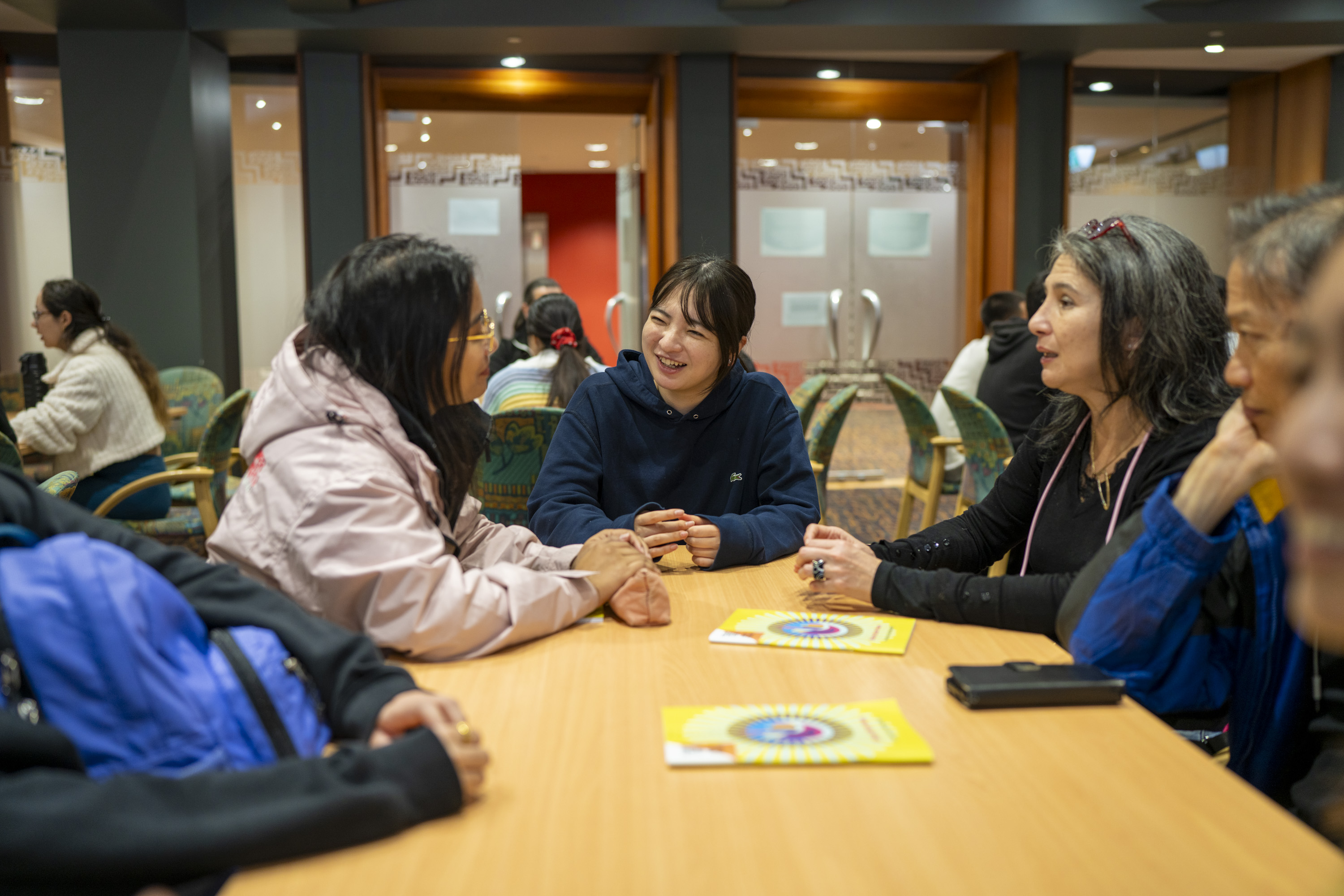 English conversation group at Central City Library Credit Benj Brooking (1)