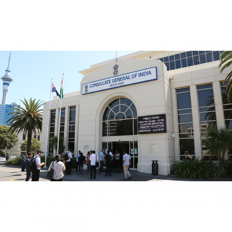 Consulate General of India, Auckland – Public Hours and Emergency Contact Guide