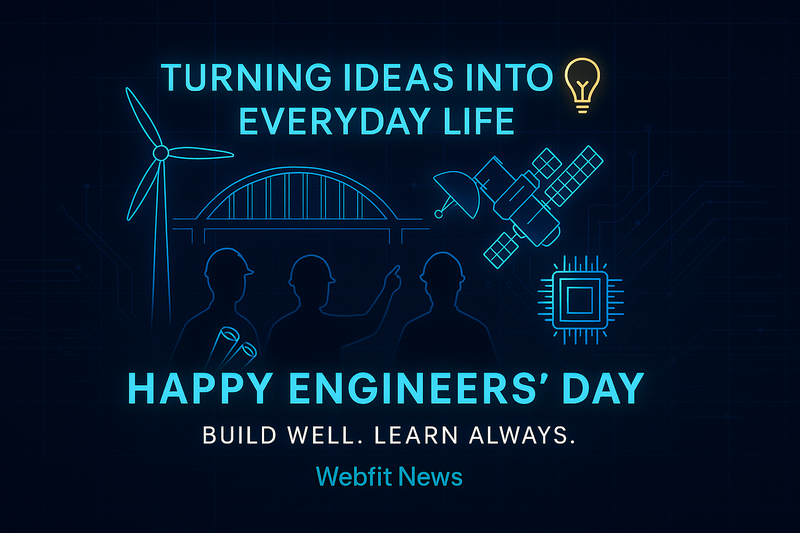 Happy Engineers Day: the people who turn ideas into everyday life