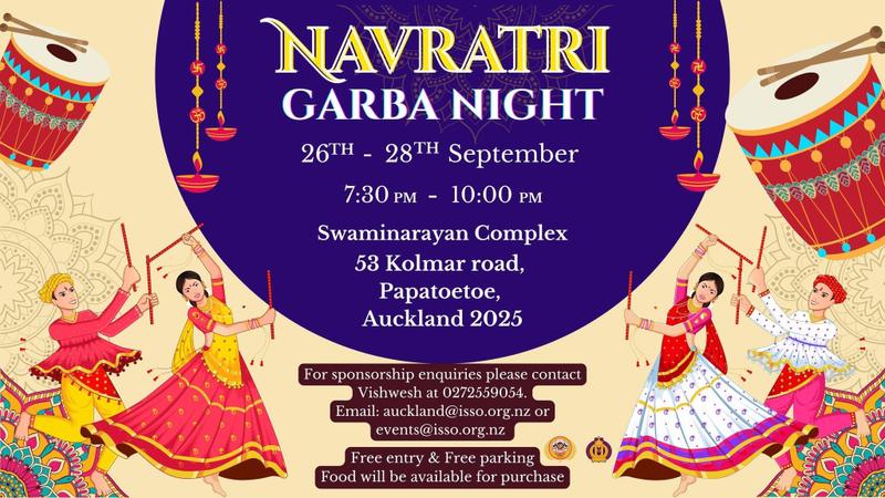 Navratri Garba Night – Auckland