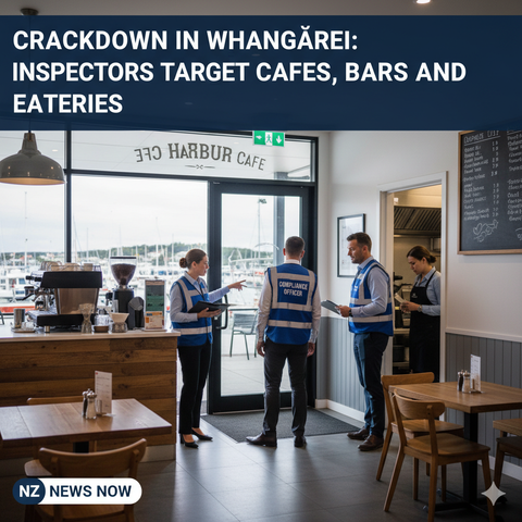 Crackdown in Whangārei: Inspectors Target Cafes, Bars and Eateries