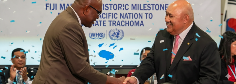 Fiji Celebrates a Major Health Milestone by Eliminating Trachoma