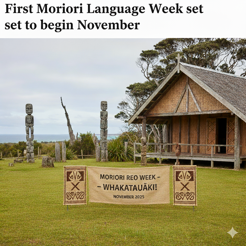 First Moriori Language Week set to begin in November