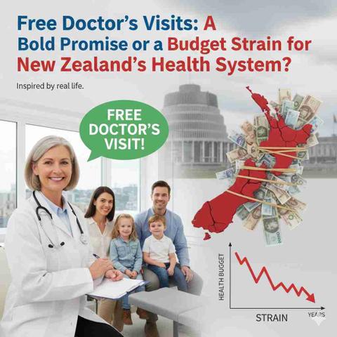 Free Doctor’s Visits: A Bold Promise or a Budget Strain for New Zealand’s Health System