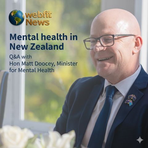 Mental health in New Zealand: Q&A with Hon Matt Doocey, Minister for Mental Health