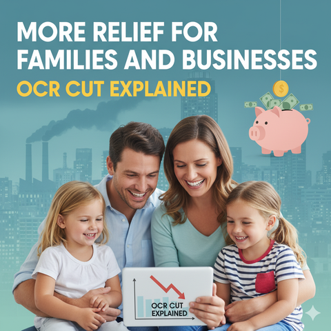 More Relief For Families And Businesses: OCR Cut Explained