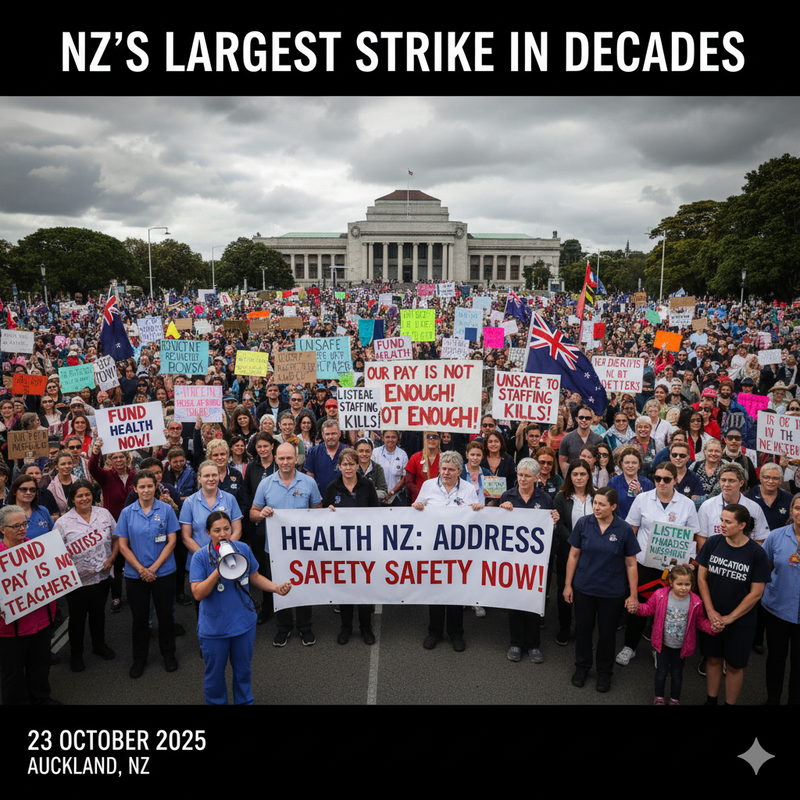 Nurses and Teachers Plan October Strike – Biggest in Decades