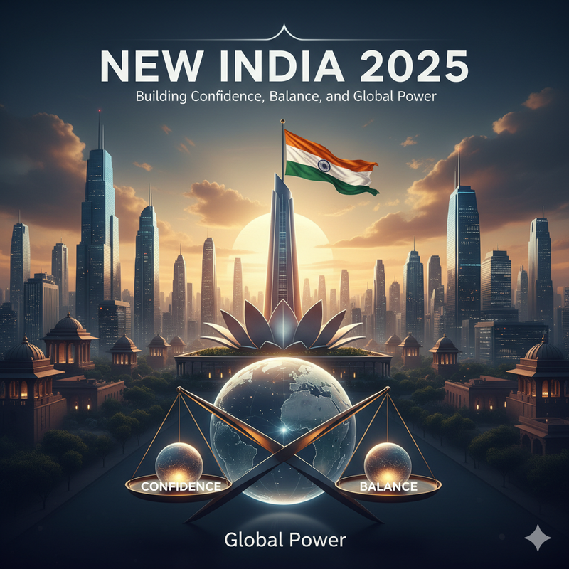 New India 2025: Building Confidence, Balance, and Global Power