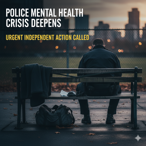 Police Mental Health Crisis Deepens, Report Calls for Urgent Independent Action