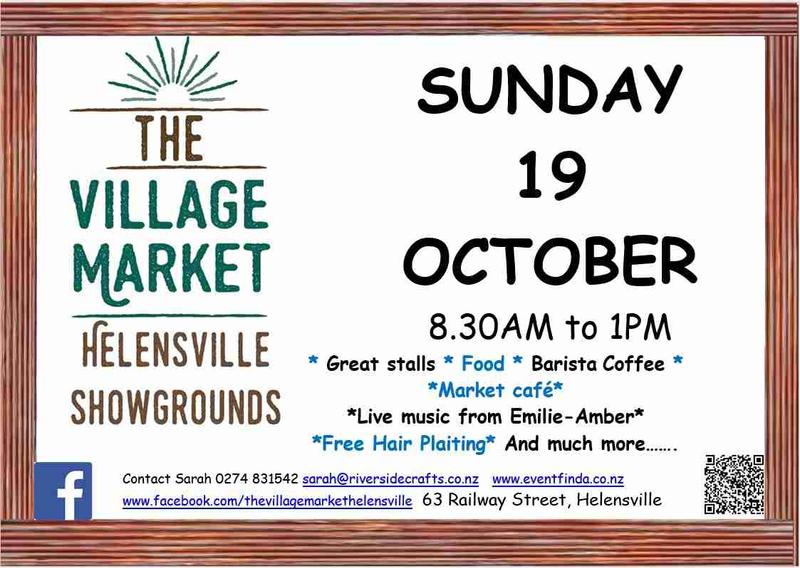 The Village Market Helensville Showgrounds brings community spirit alive