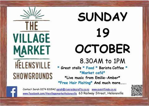 The Village Market Helensville Showgrounds brings community spirit alive