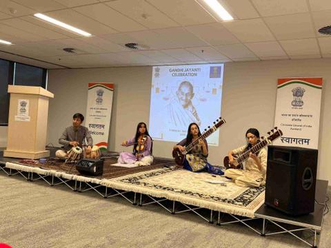 Gandhi Jayanti 2025 in Auckland: An Evening of Reflection, Music, and Inspiration