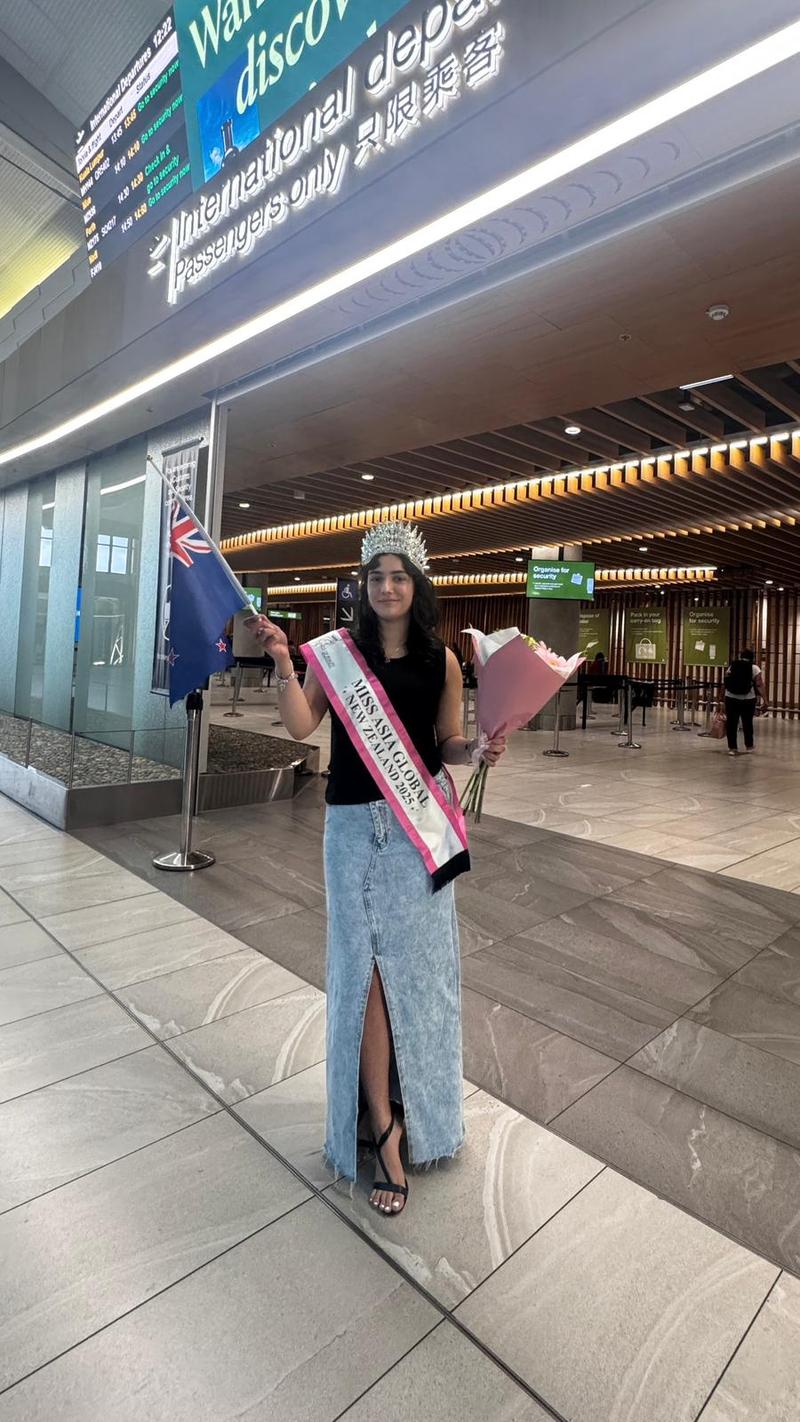 From Lab to Global Stage: Shereen Bakshi Shines as Miss Asia Global New Zealand 2025