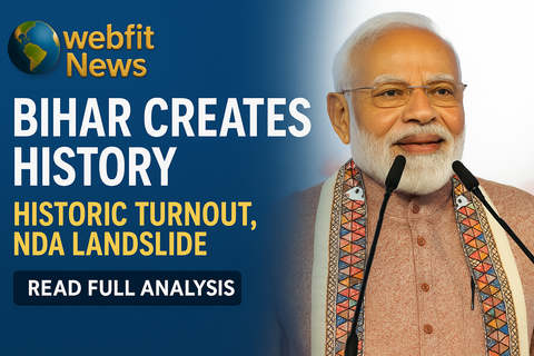 Bihar Election 2025: Record Woman Power, Historic Turnout, And A Massive NDA Mandate