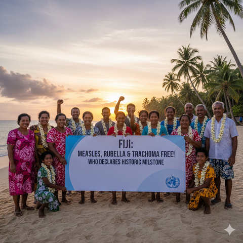 Fiji Achieves Historic Milestone: WHO Declares the Nation Free of Measles, Rubella, and Trachoma