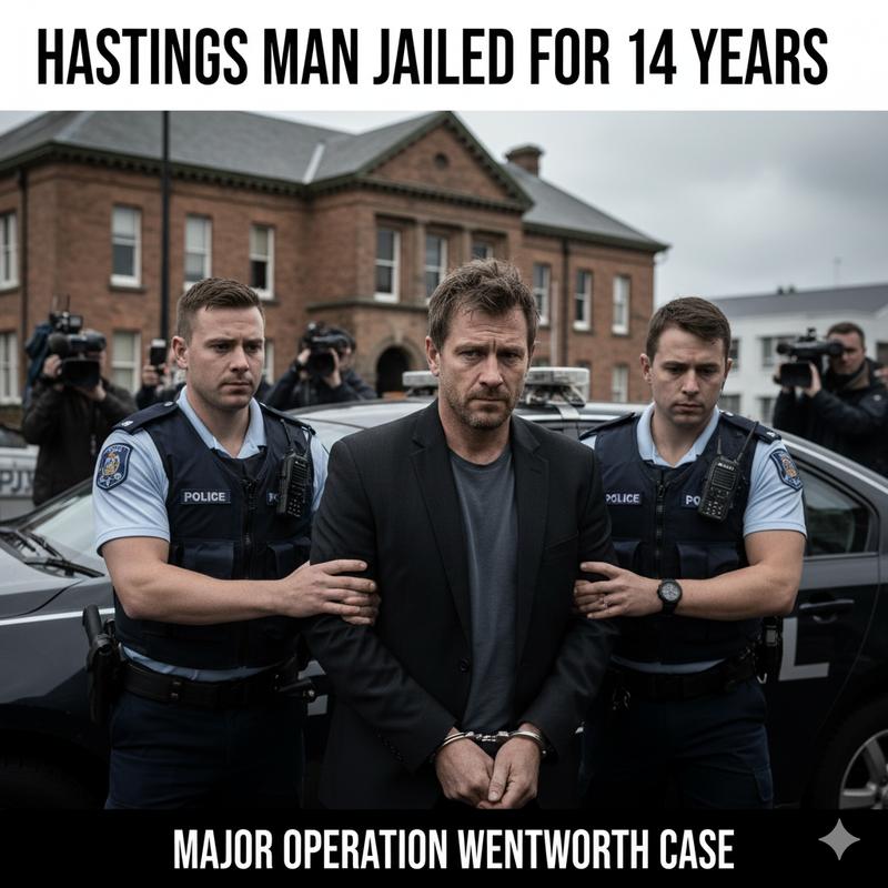 Hastings Man Jailed for 14 Years in Major Operation Wentworth Case