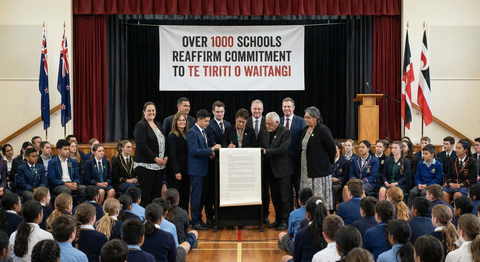 Over 1000 Schools Reaffirm Their Commitment to Te Tiriti o Waitangi