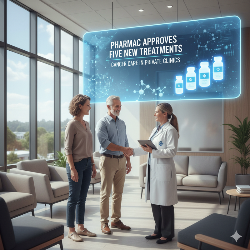 Pharmac Approves Five New Treatments, Opening the Door to Cancer Care in Private Clinics