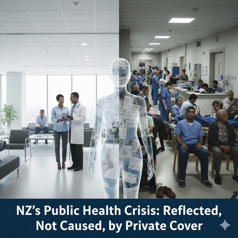 Private Health Insurance Reflects, Not Causes, New Zealand’s Public Health Crisis