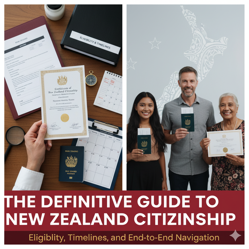 The Definitive Guide to New Zealand Citizenship: Eligibility, Timelines, and End-to-End Navigation