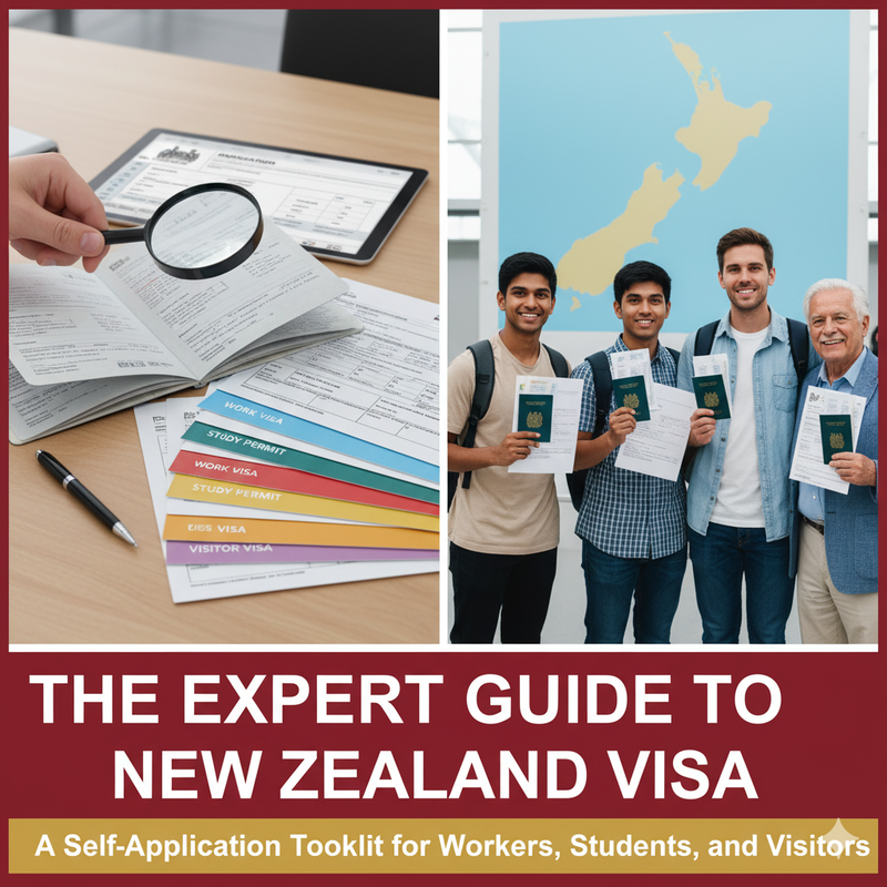 The Expert Guide to New Zealand Visas: A Self-Application Toolkit for Workers, Students, and Visitors