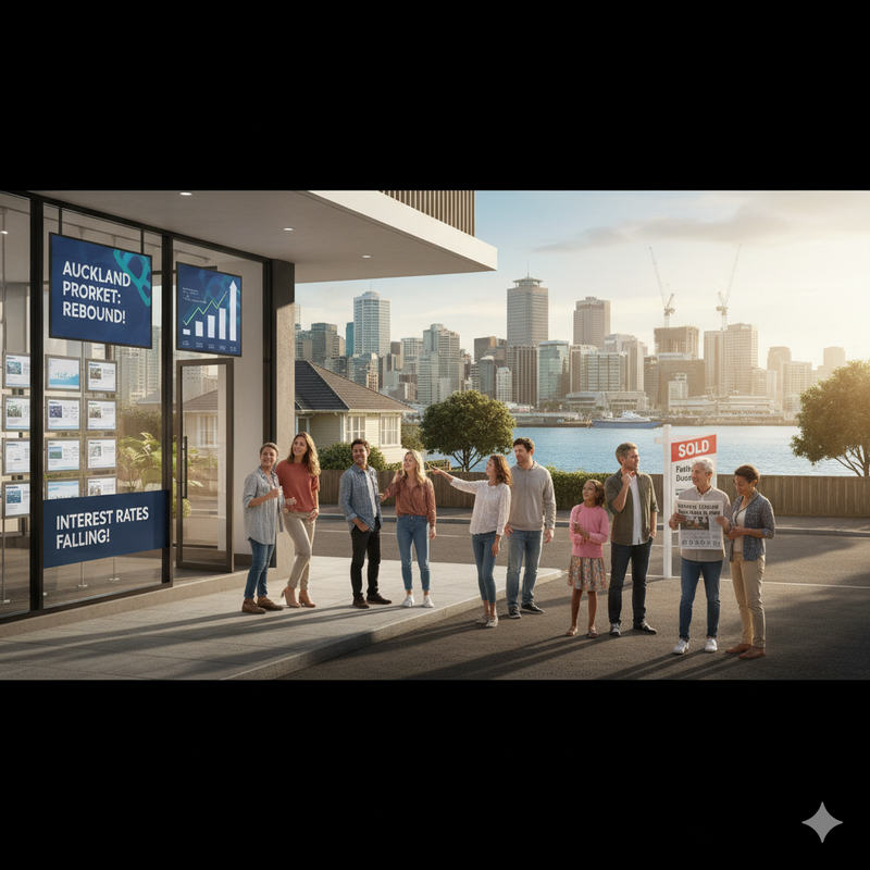 Why Falling Interest Rates Could Spark a Rebound in Auckland’s Property Market