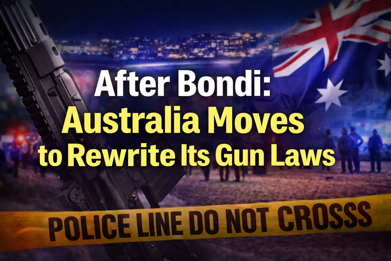 After Bondi: Australia Moves to Rewrite Its Gun Laws.