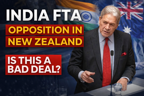 India Free Trade Deal Faces Political Opposition in New Zealand