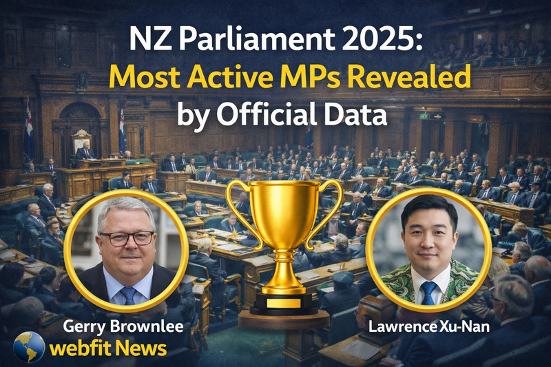 NZ Parliament 2025: Who Were the Most Active MPs?