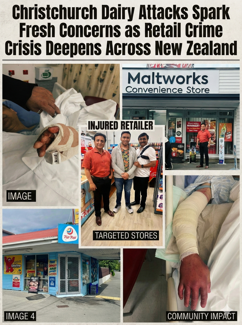 Christchurch Dairy Attacks Spark Fresh Concerns as Retail Crime Crisis Deepens Across New Zealand