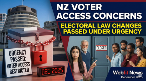 Electoral Law Changes Passed Under Urgency Raise Voter Access Concerns in New Zealand