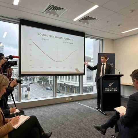 Treasury Forecasts Slower House Price Growth, With Pick-Up Expected From 2027