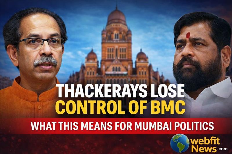 Thackerays Lose Grip on Mumbai’s Power Centre: Why the BMC Shift Matters Right Now