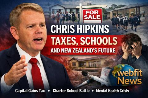 Chris Hipkins Draws Clear Lines on Tax, Schools, and New Zealand’s Future