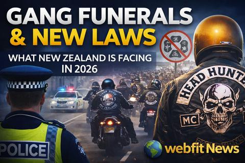 New Zealand Gangs, Public Funerals, and a Changing Law: What This Moment Really Tells Us