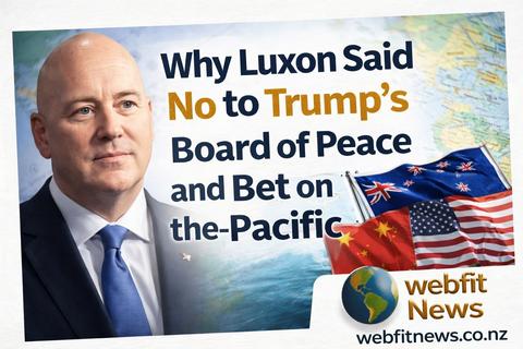 Why Christopher Luxon Chose the Indo-Pacific Over the Board of Peace