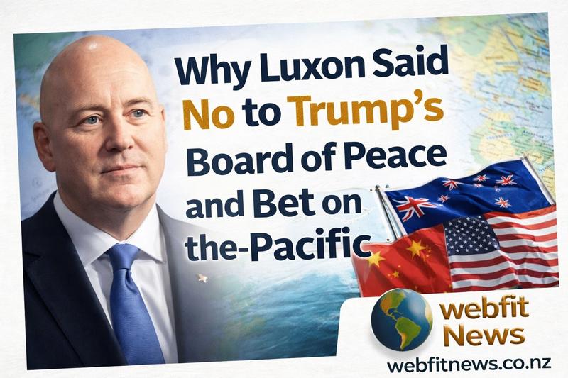 Why Christopher Luxon Chose the Indo-Pacific Over the Board of Peace