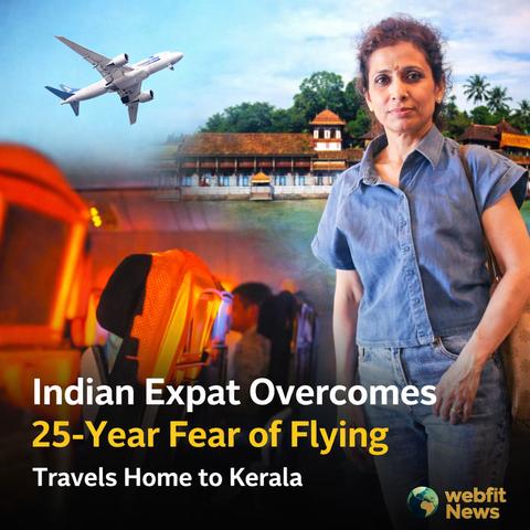 After 25 Years Grounded by Fear, Indian Expat Finally Flies Home to Kerala